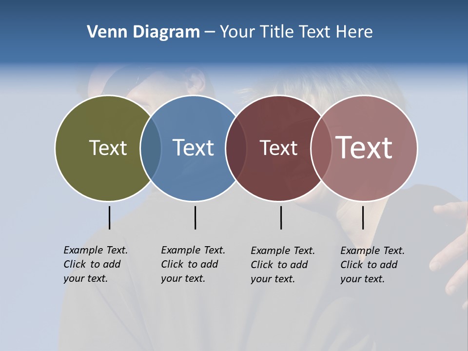 Couple Against The Sky PowerPoint Template