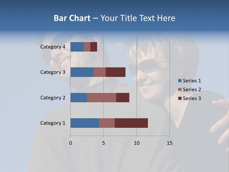 Couple Against The Sky PowerPoint Template