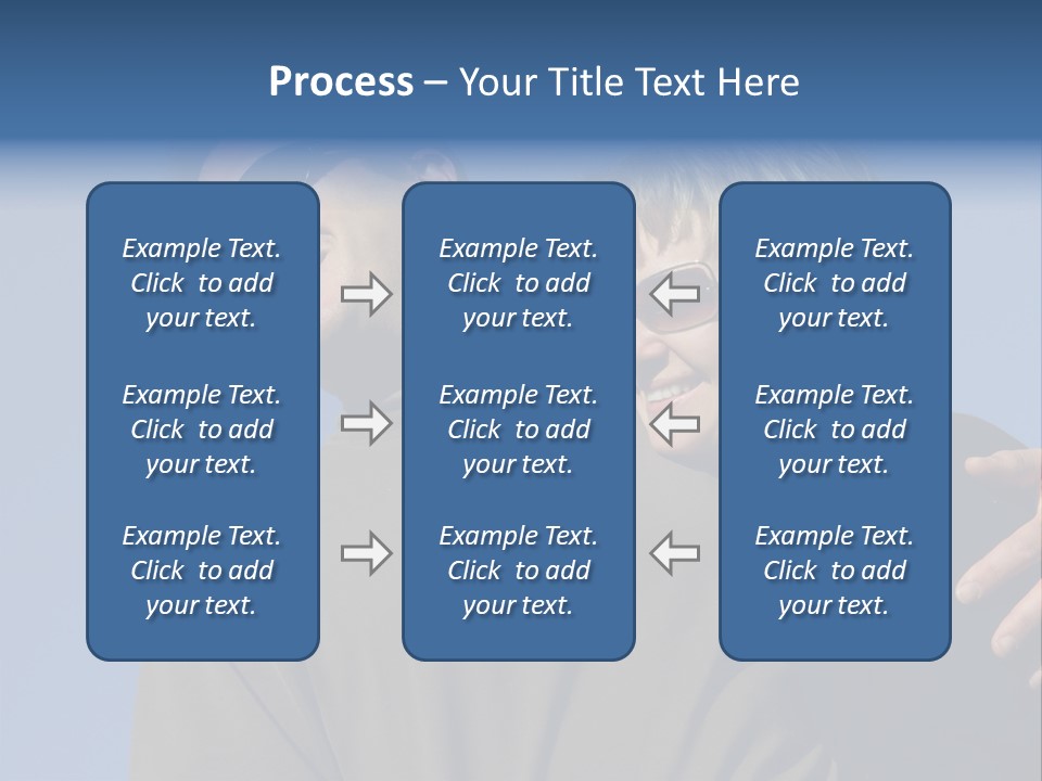 Couple Against The Sky PowerPoint Template