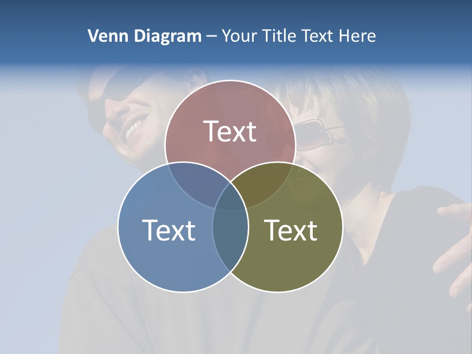 Couple Against The Sky PowerPoint Template