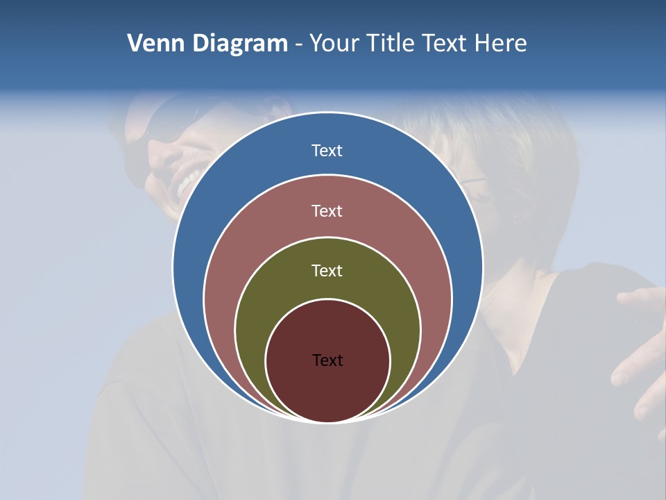 Couple Against The Sky PowerPoint Template