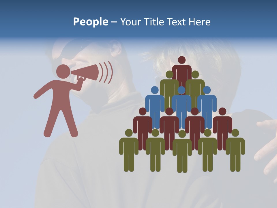 Couple Against The Sky PowerPoint Template