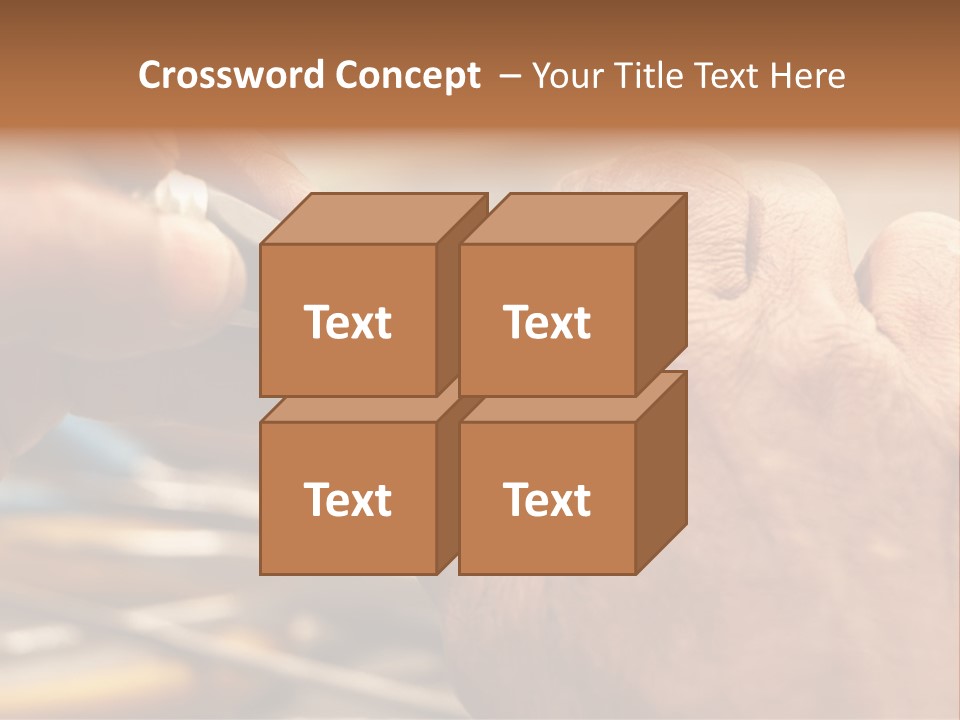 A Person Is Cutting Something With A Pair Of Scissors PowerPoint Template