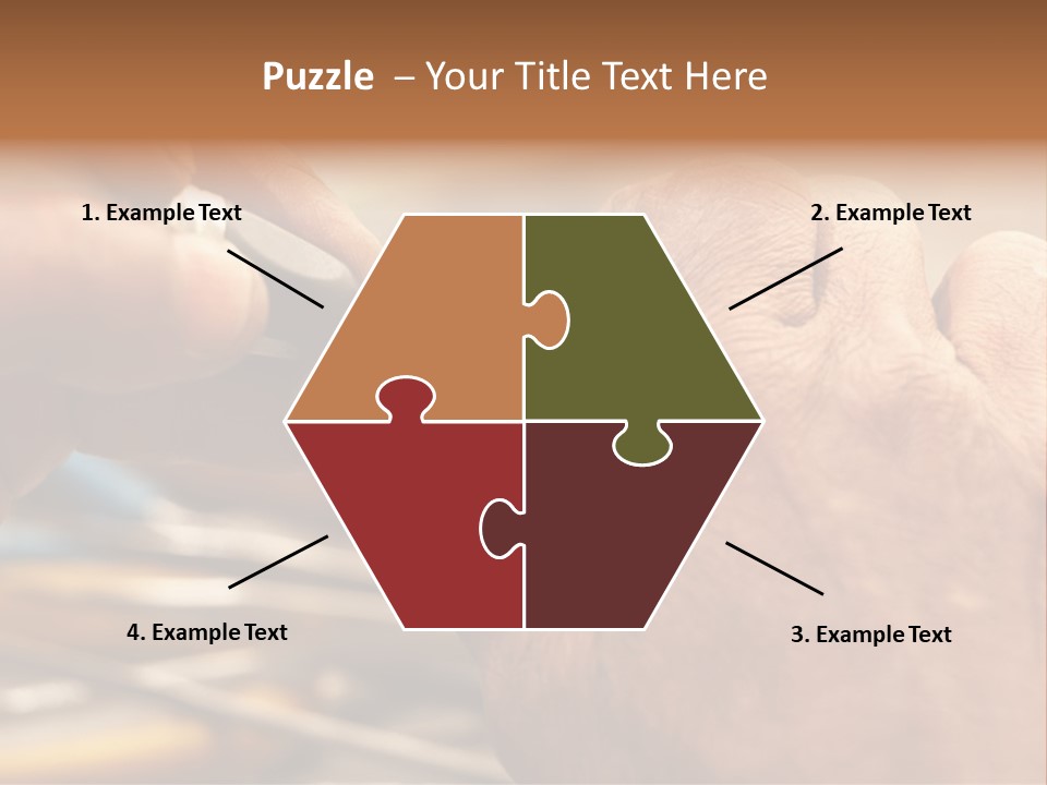 A Person Is Cutting Something With A Pair Of Scissors PowerPoint Template