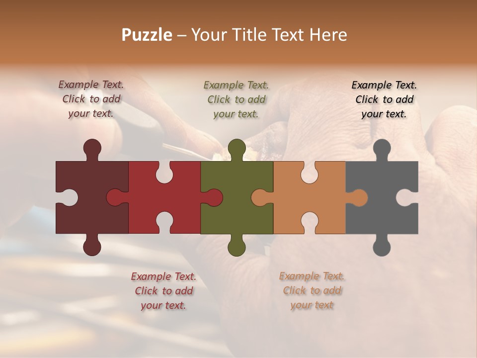 A Person Is Cutting Something With A Pair Of Scissors PowerPoint Template