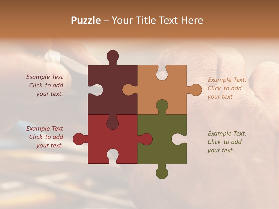 A Person Is Cutting Something With A Pair Of Scissors PowerPoint Template