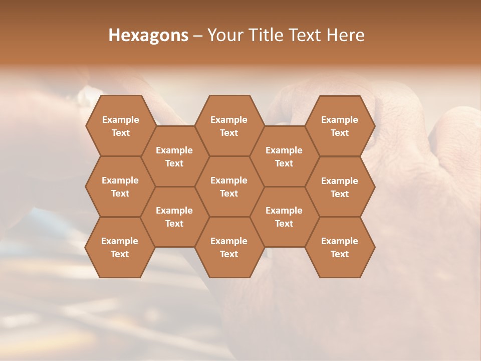 A Person Is Cutting Something With A Pair Of Scissors PowerPoint Template