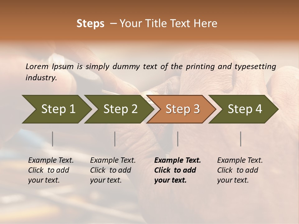 A Person Is Cutting Something With A Pair Of Scissors PowerPoint Template
