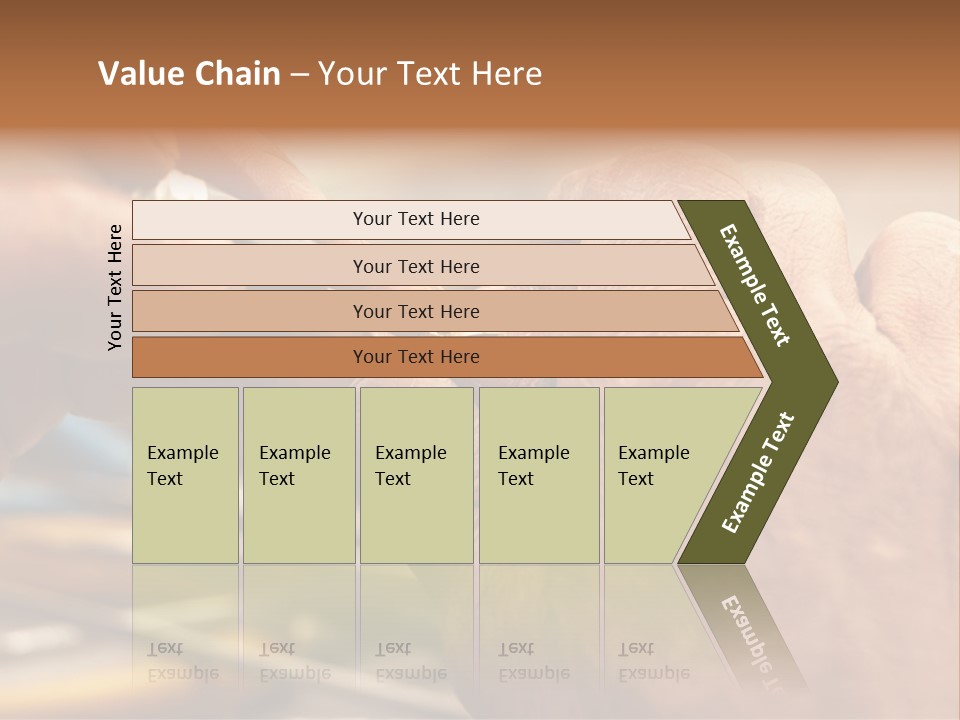 A Person Is Cutting Something With A Pair Of Scissors PowerPoint Template