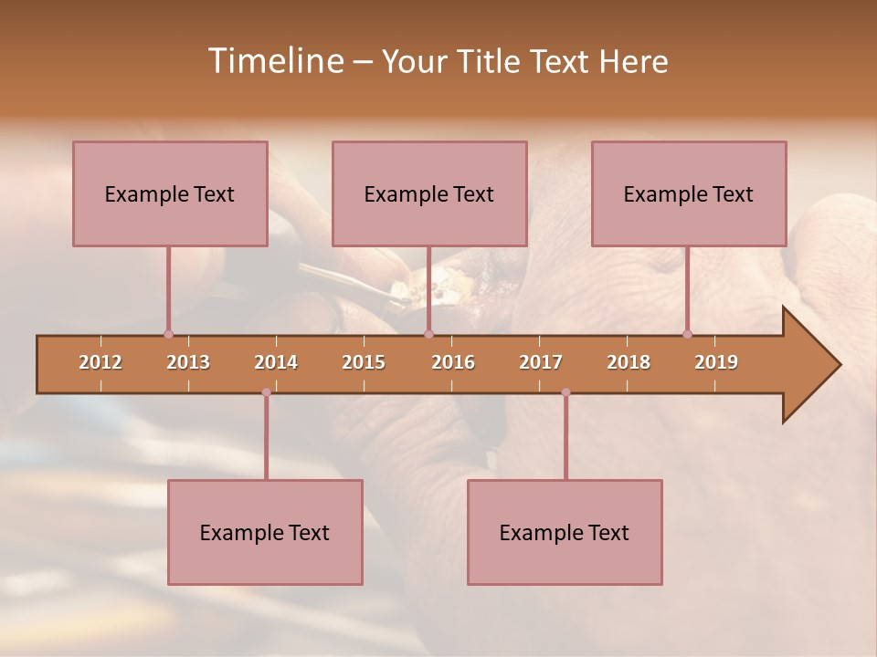 A Person Is Cutting Something With A Pair Of Scissors PowerPoint Template