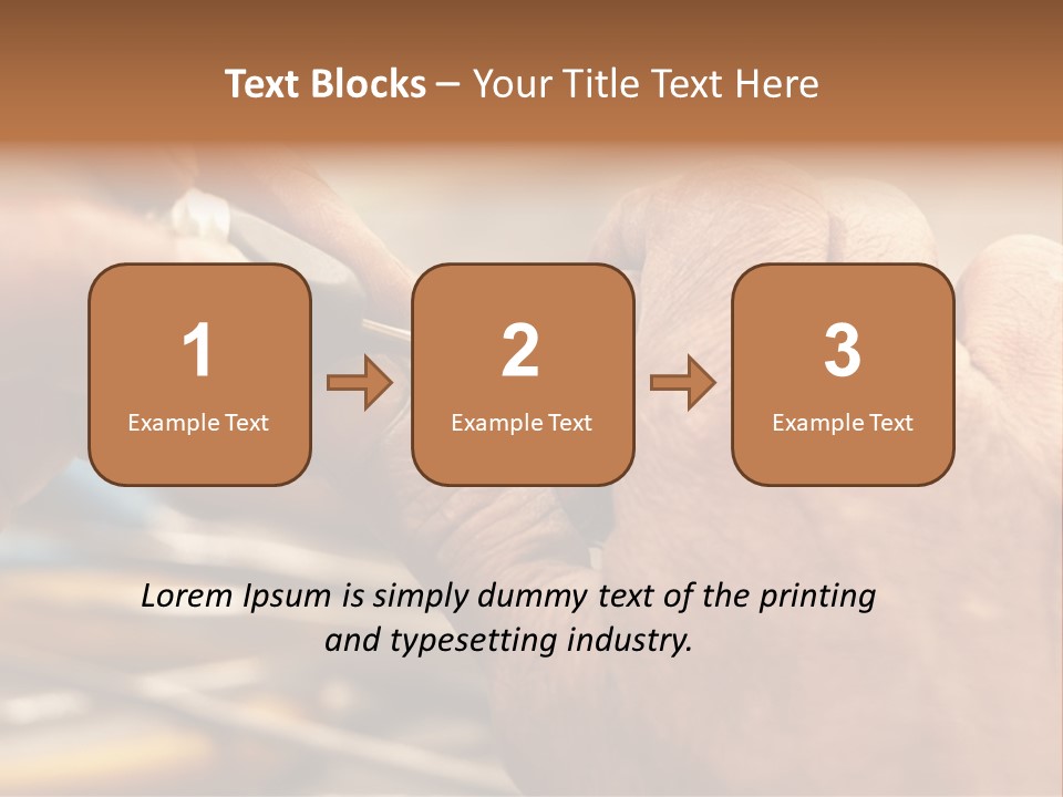 A Person Is Cutting Something With A Pair Of Scissors PowerPoint Template