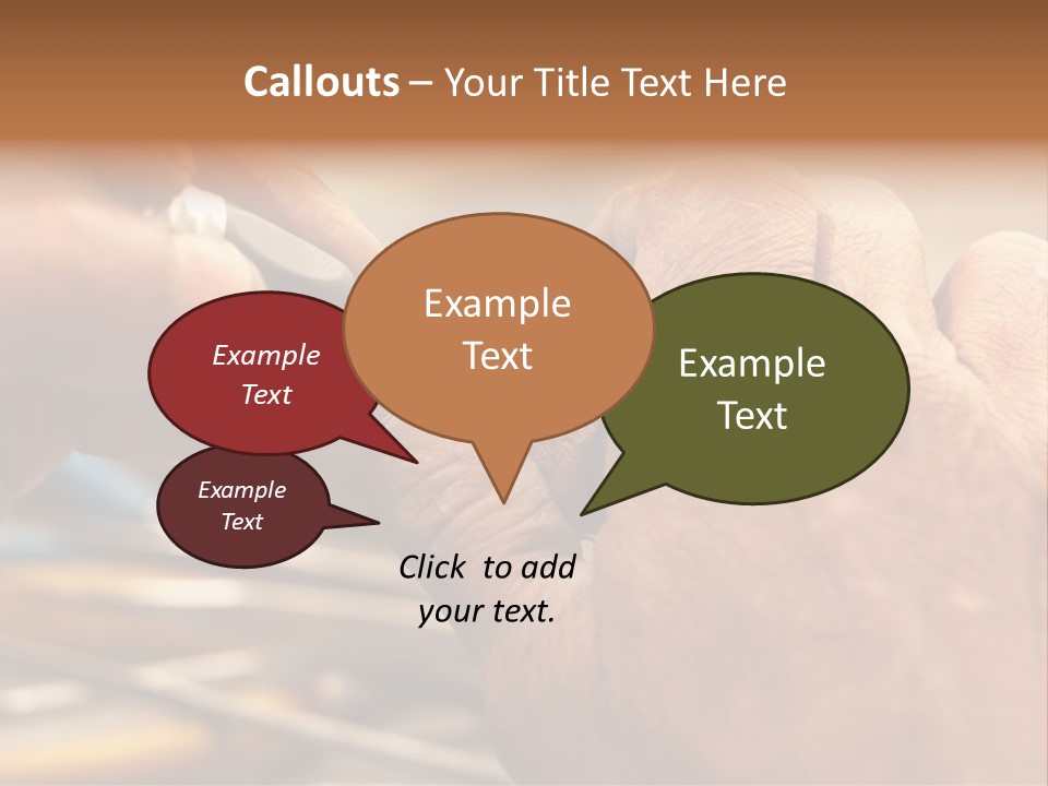 A Person Is Cutting Something With A Pair Of Scissors PowerPoint Template