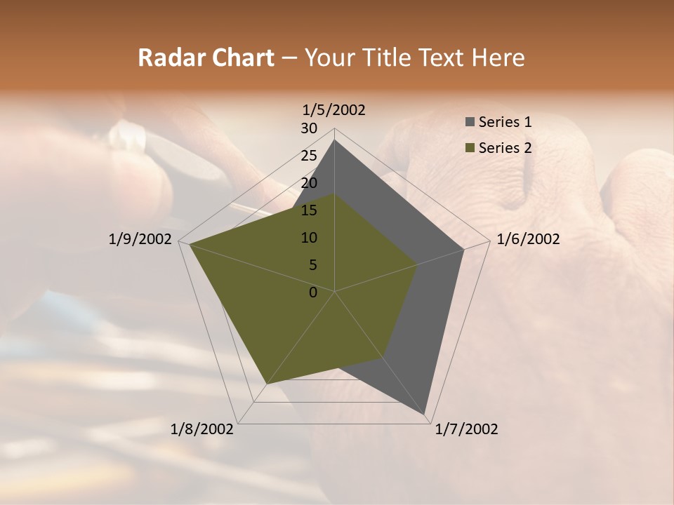 A Person Is Cutting Something With A Pair Of Scissors PowerPoint Template