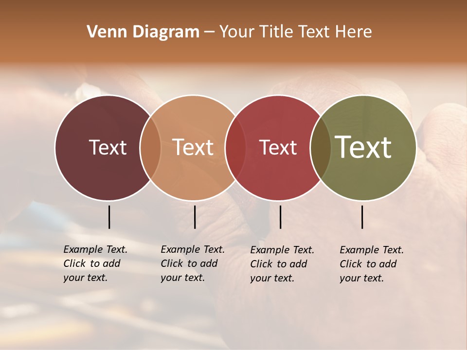 A Person Is Cutting Something With A Pair Of Scissors PowerPoint Template