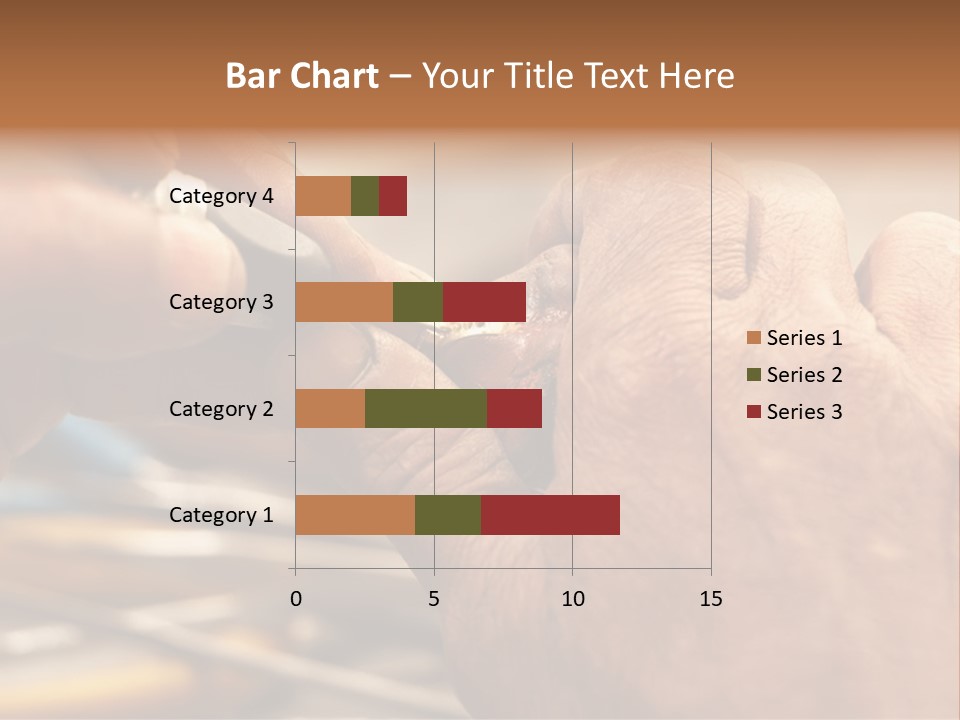 A Person Is Cutting Something With A Pair Of Scissors PowerPoint Template