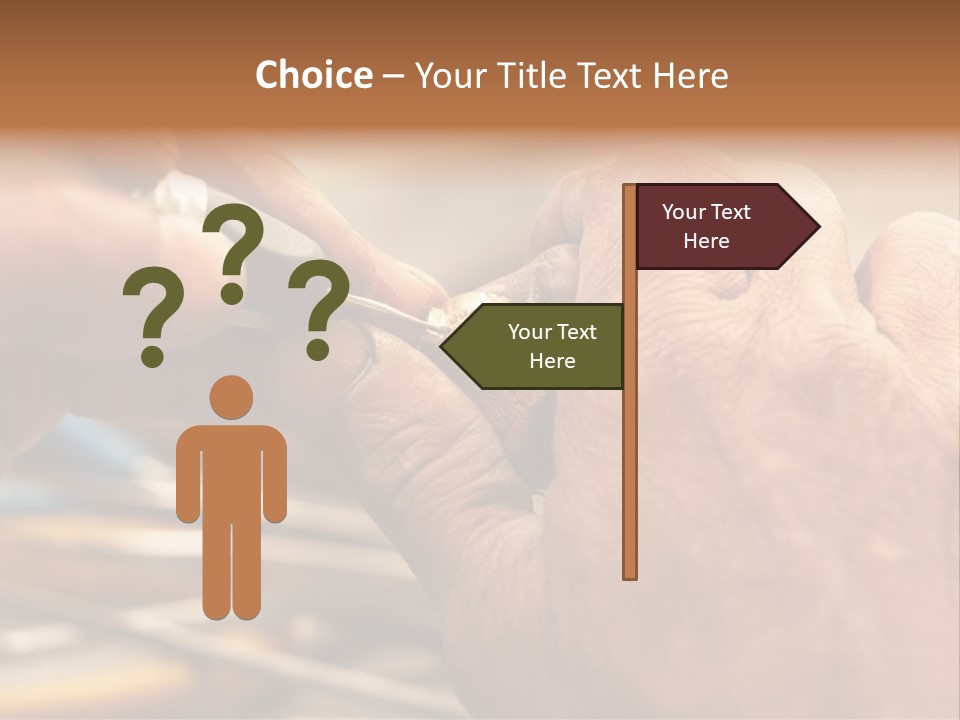 A Person Is Cutting Something With A Pair Of Scissors PowerPoint Template