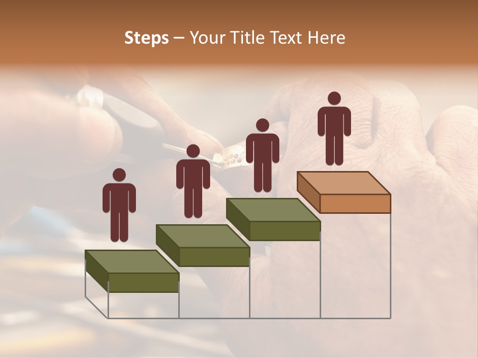 A Person Is Cutting Something With A Pair Of Scissors PowerPoint Template