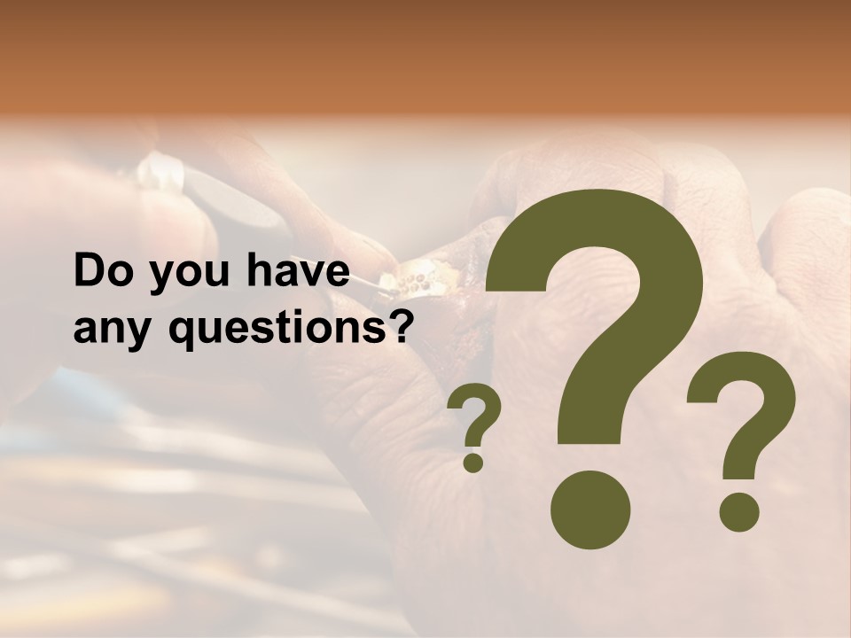 A Person Is Cutting Something With A Pair Of Scissors PowerPoint Template