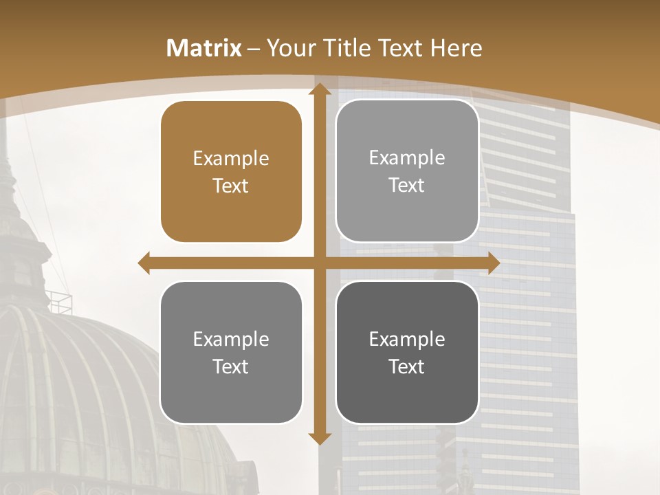 The Dome Of Flinders Street Railway Station, With The Mighty Eureka Tower In The Background. PowerPoint Template