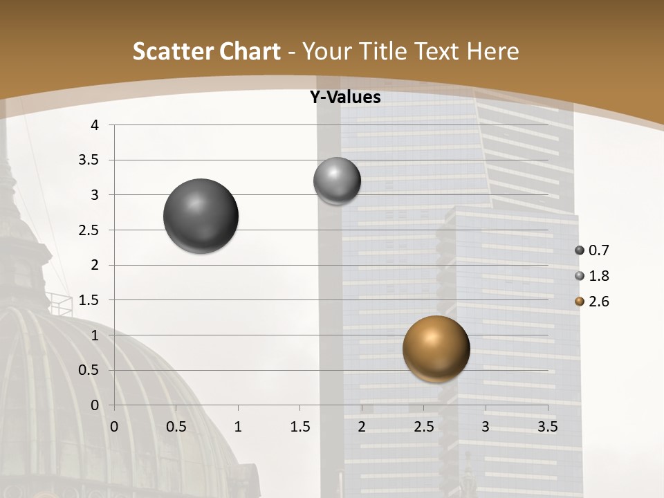 The Dome Of Flinders Street Railway Station, With The Mighty Eureka Tower In The Background. PowerPoint Template