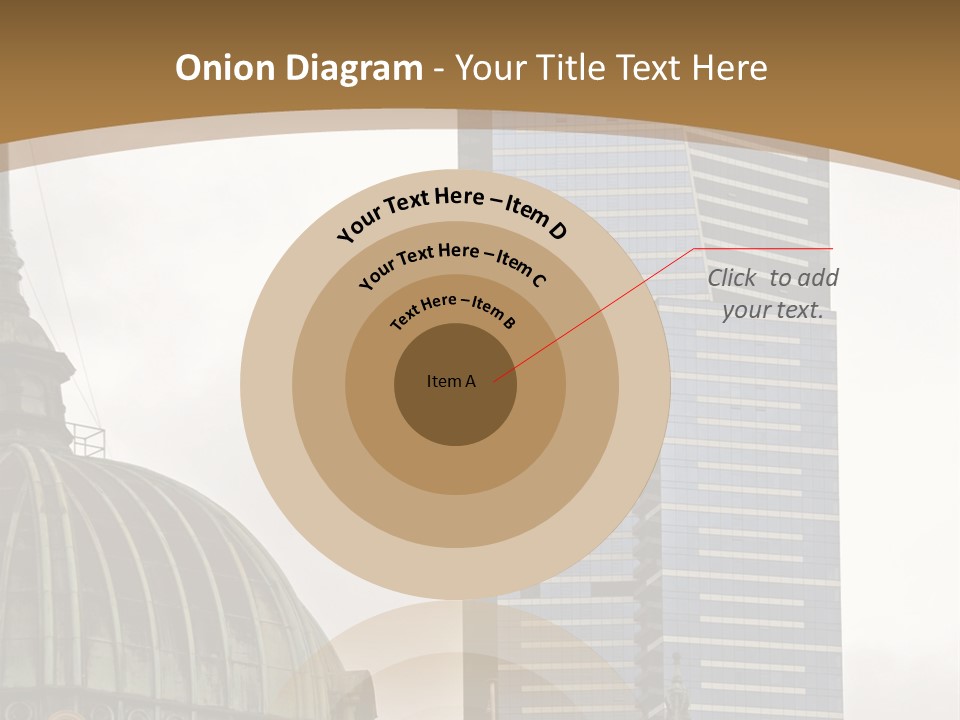 The Dome Of Flinders Street Railway Station, With The Mighty Eureka Tower In The Background. PowerPoint Template