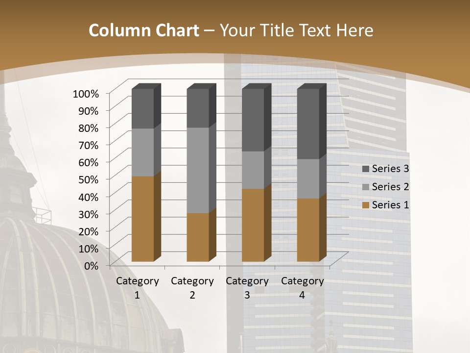 The Dome Of Flinders Street Railway Station, With The Mighty Eureka Tower In The Background. PowerPoint Template