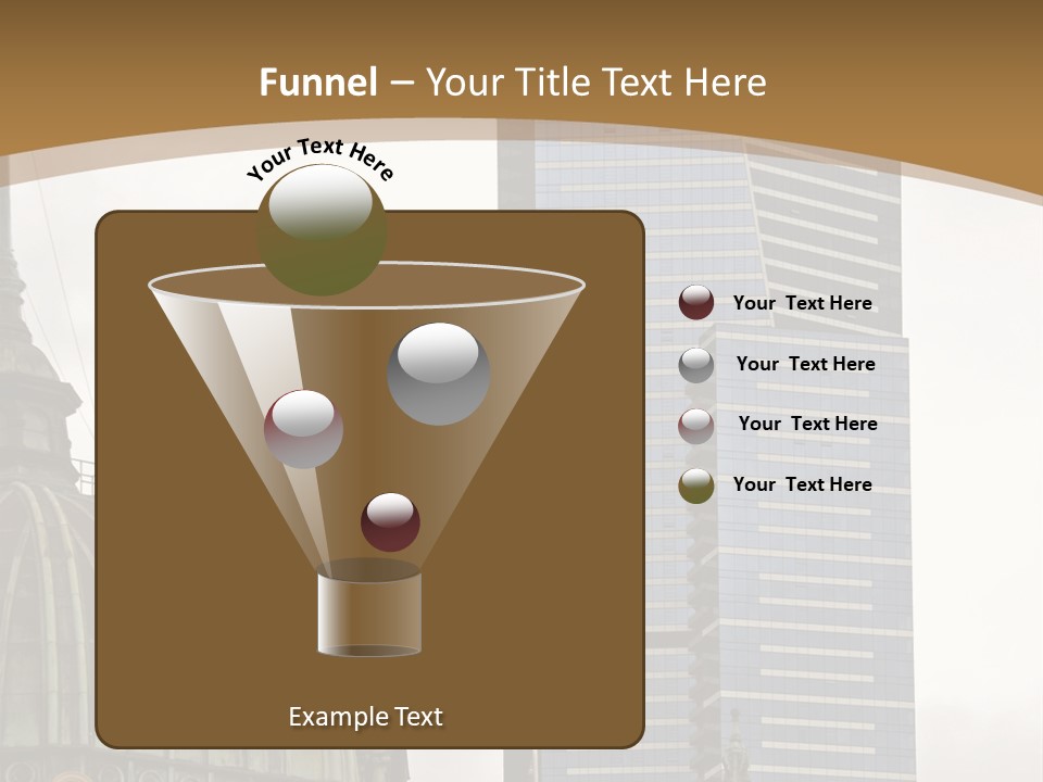 The Dome Of Flinders Street Railway Station, With The Mighty Eureka Tower In The Background. PowerPoint Template