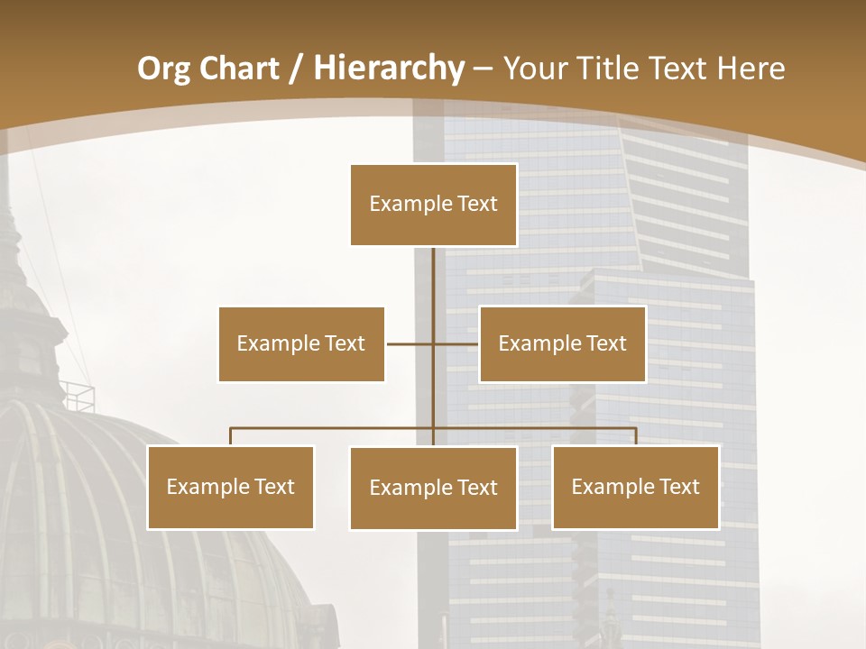 The Dome Of Flinders Street Railway Station, With The Mighty Eureka Tower In The Background. PowerPoint Template