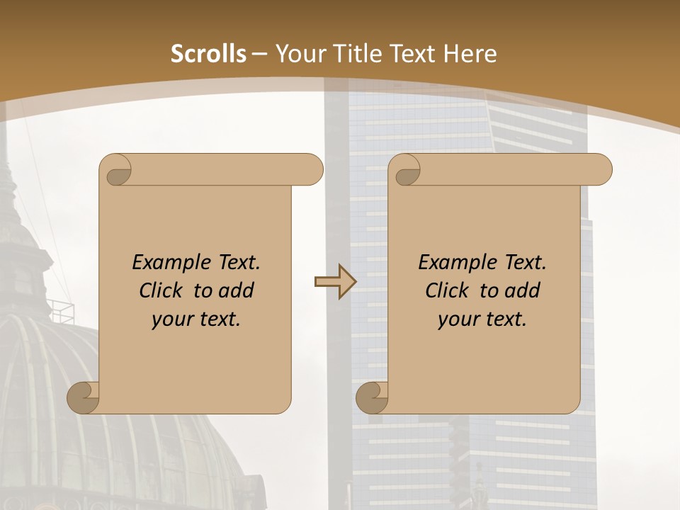 The Dome Of Flinders Street Railway Station, With The Mighty Eureka Tower In The Background. PowerPoint Template