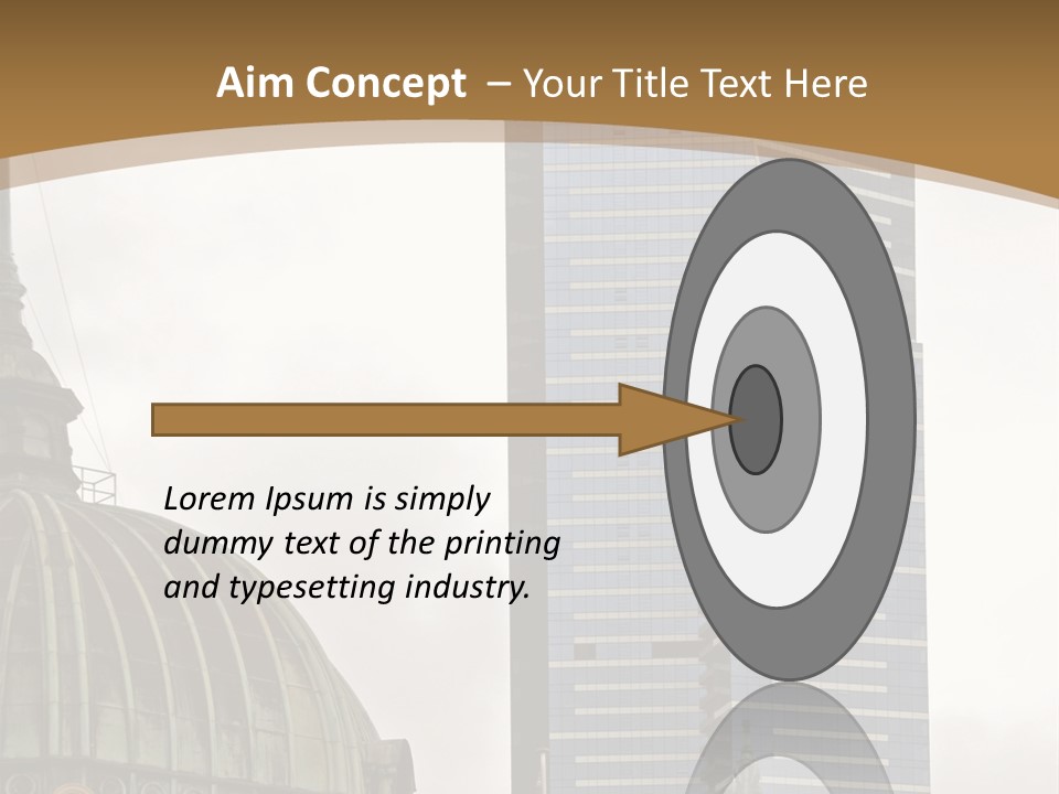 The Dome Of Flinders Street Railway Station, With The Mighty Eureka Tower In The Background. PowerPoint Template