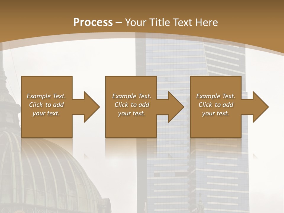 The Dome Of Flinders Street Railway Station, With The Mighty Eureka Tower In The Background. PowerPoint Template