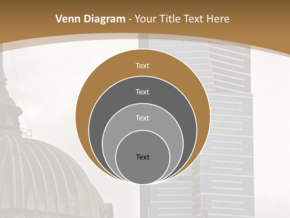 The Dome Of Flinders Street Railway Station, With The Mighty Eureka Tower In The Background. PowerPoint Template
