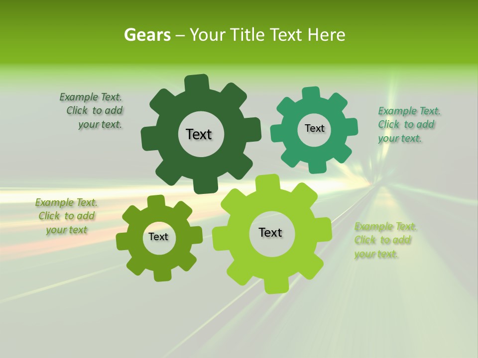 A Photo Of A Car On A Lift Getting Repaired PowerPoint Template