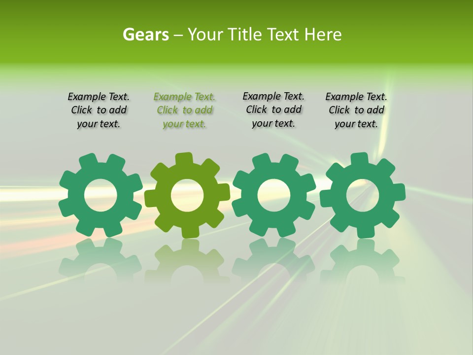 A Photo Of A Car On A Lift Getting Repaired PowerPoint Template