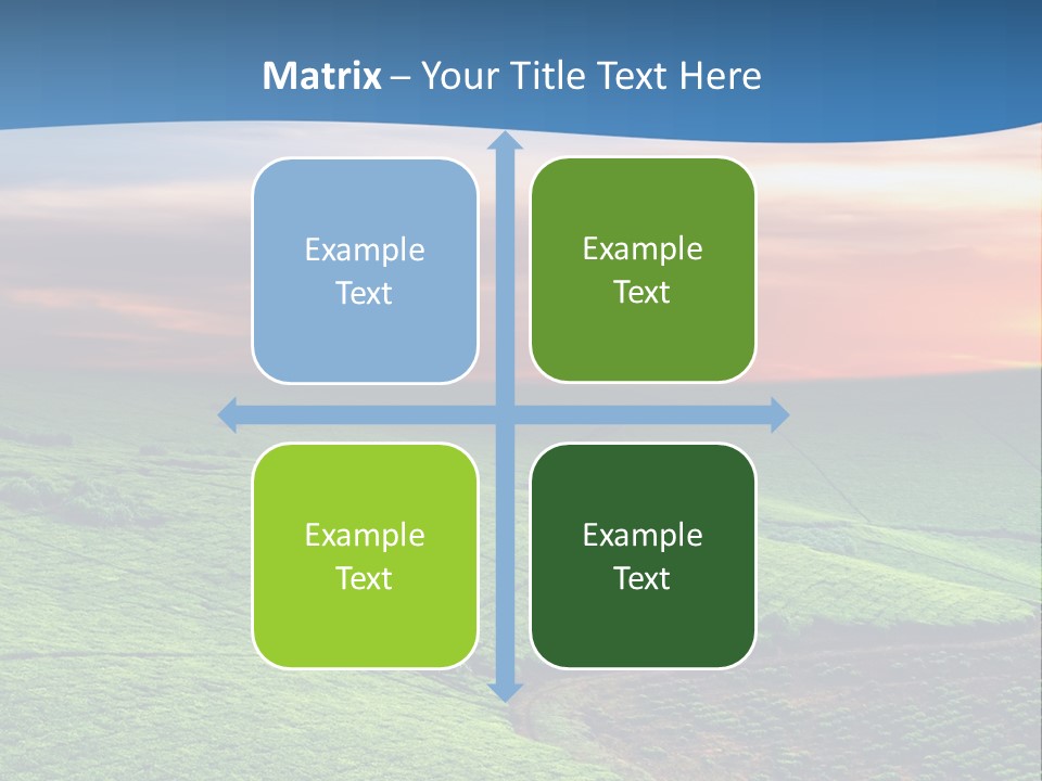 Tea Plantation In Uganda PowerPoint Template