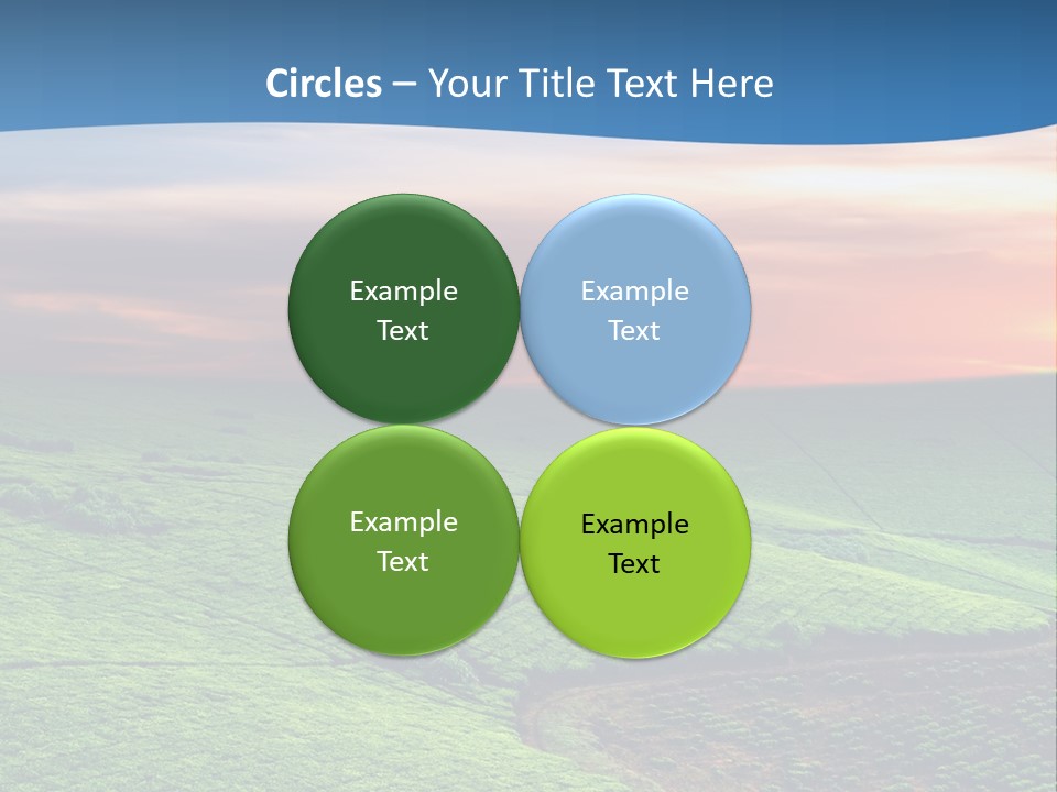 Tea Plantation In Uganda PowerPoint Template