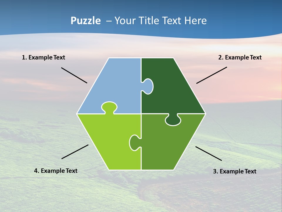 Tea Plantation In Uganda PowerPoint Template