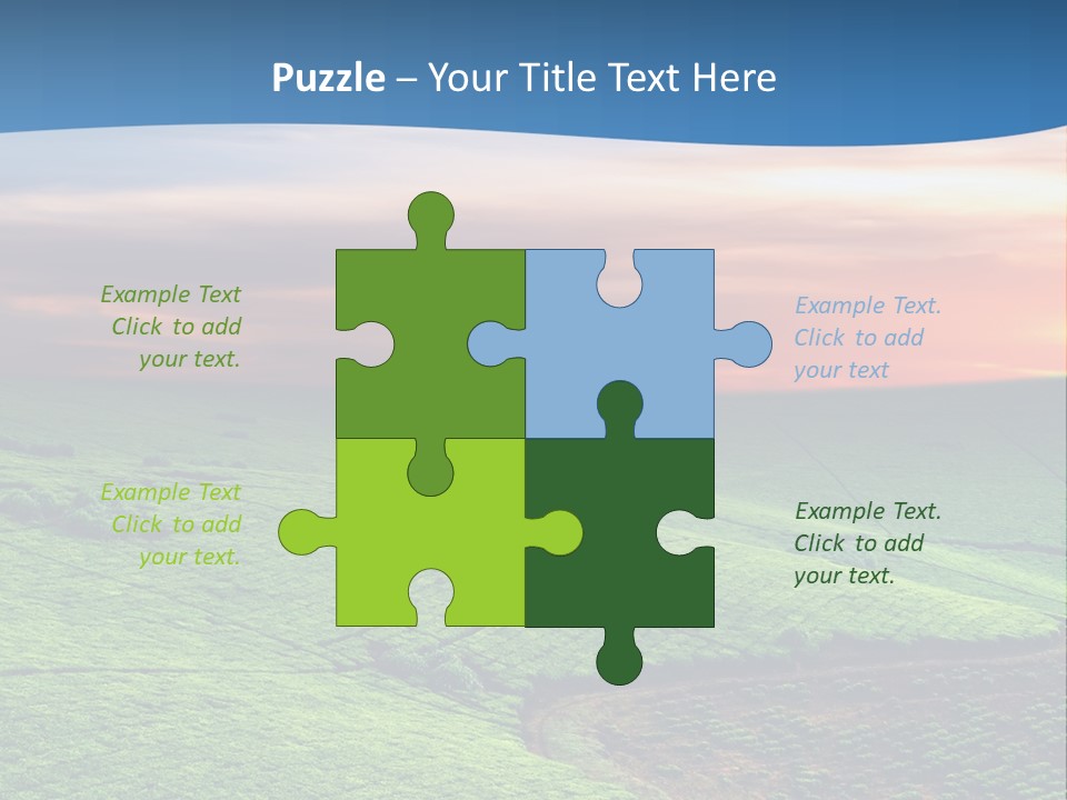 Tea Plantation In Uganda PowerPoint Template