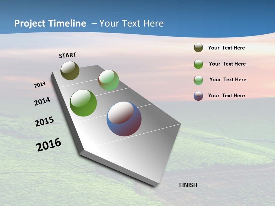 Tea Plantation In Uganda PowerPoint Template