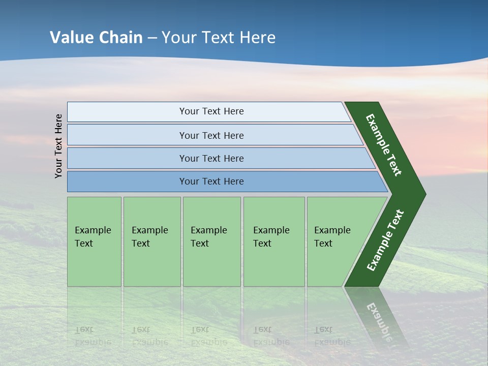 Tea Plantation In Uganda PowerPoint Template