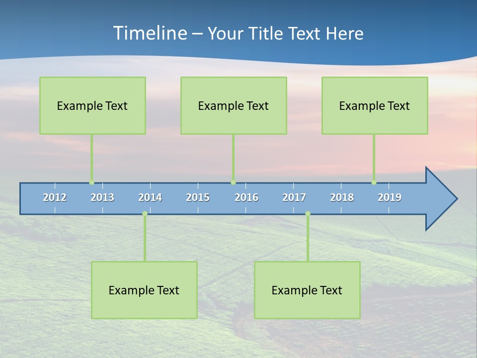 Tea Plantation In Uganda PowerPoint Template
