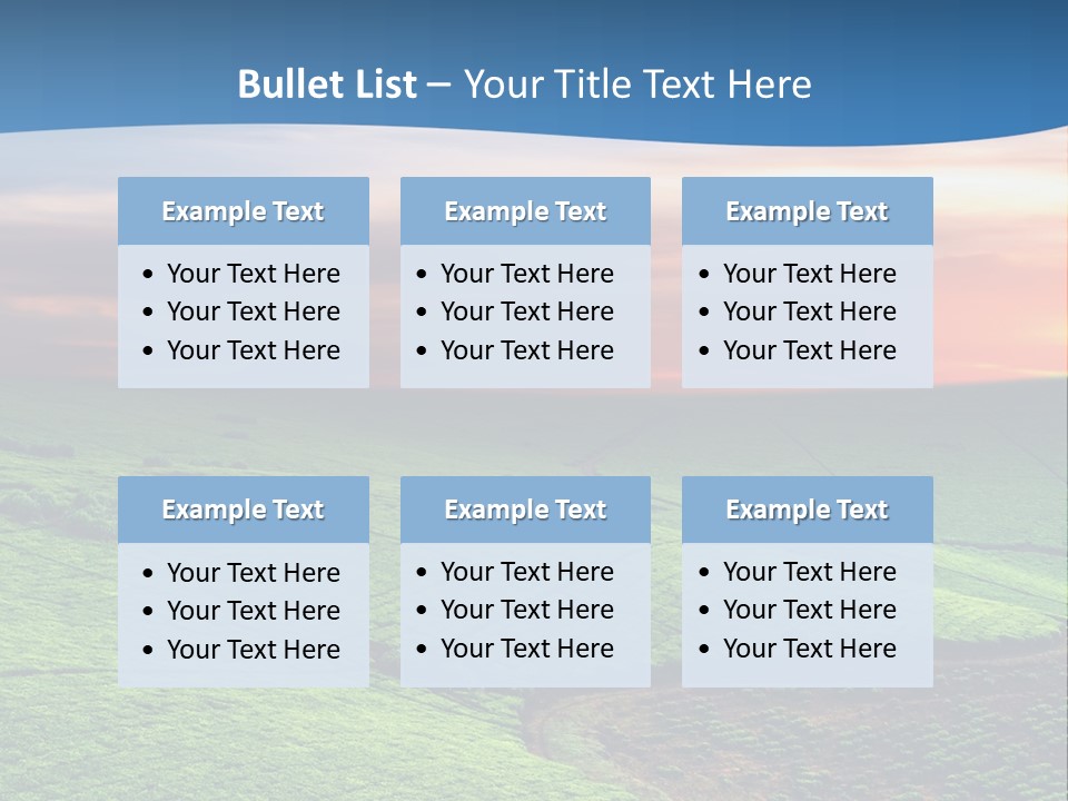 Tea Plantation In Uganda PowerPoint Template
