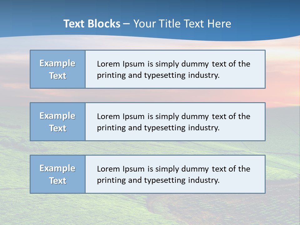 Tea Plantation In Uganda PowerPoint Template