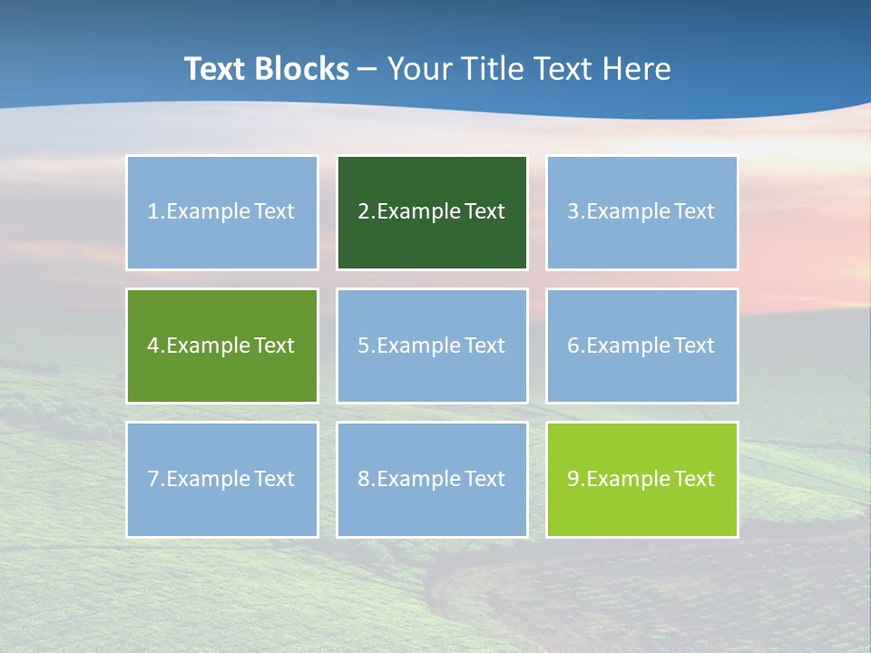 Tea Plantation In Uganda PowerPoint Template
