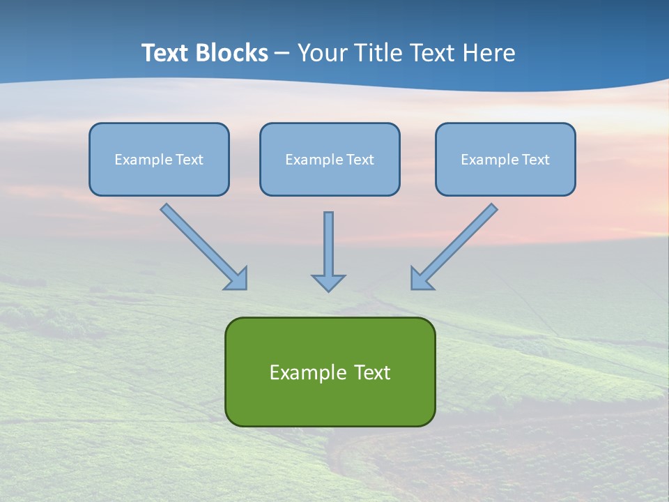 Tea Plantation In Uganda PowerPoint Template
