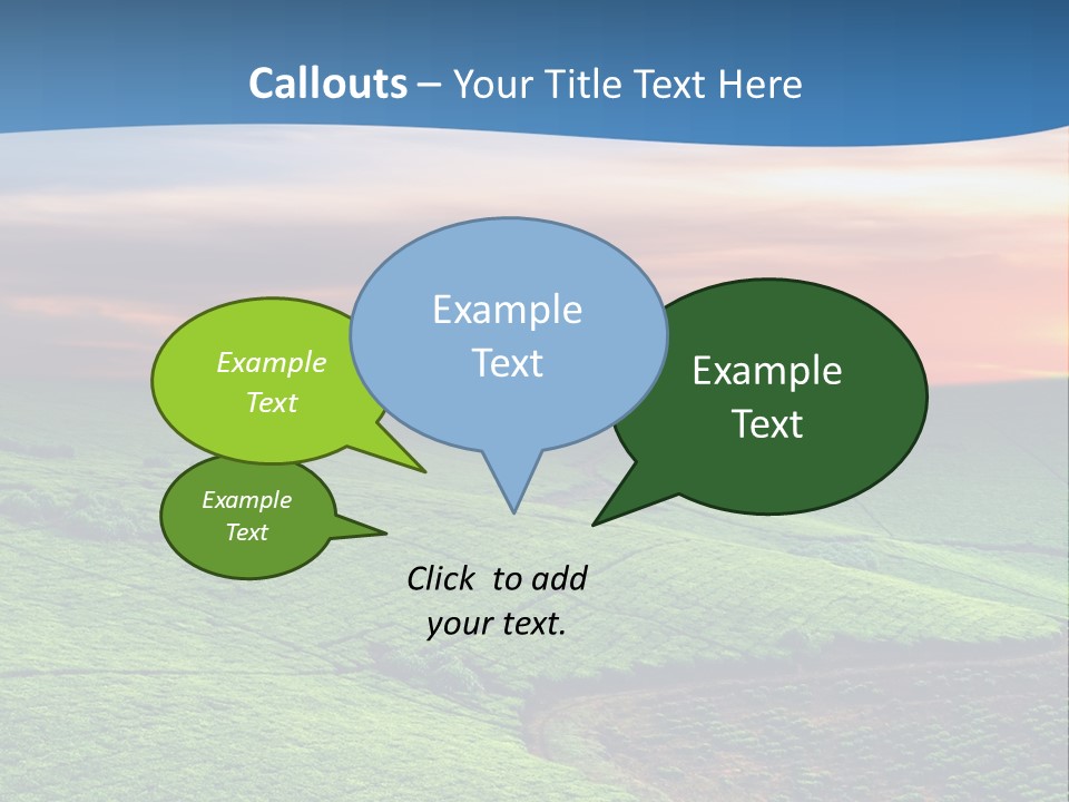 Tea Plantation In Uganda PowerPoint Template