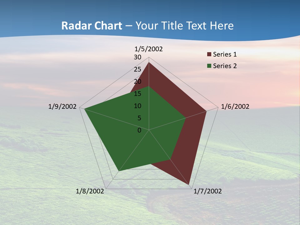 Tea Plantation In Uganda PowerPoint Template