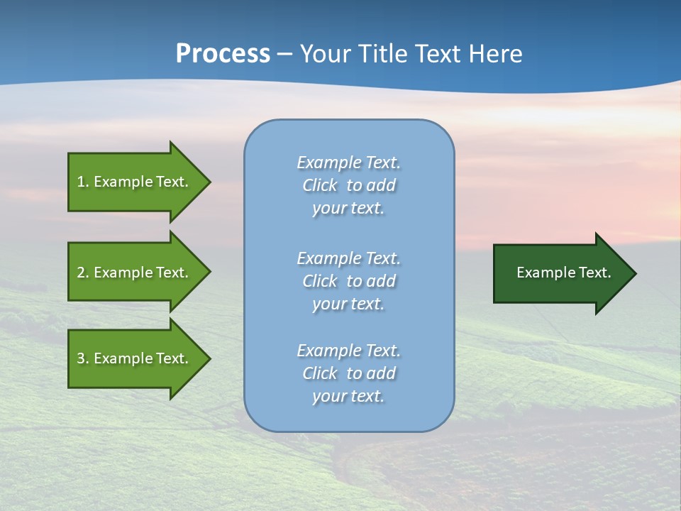 Tea Plantation In Uganda PowerPoint Template