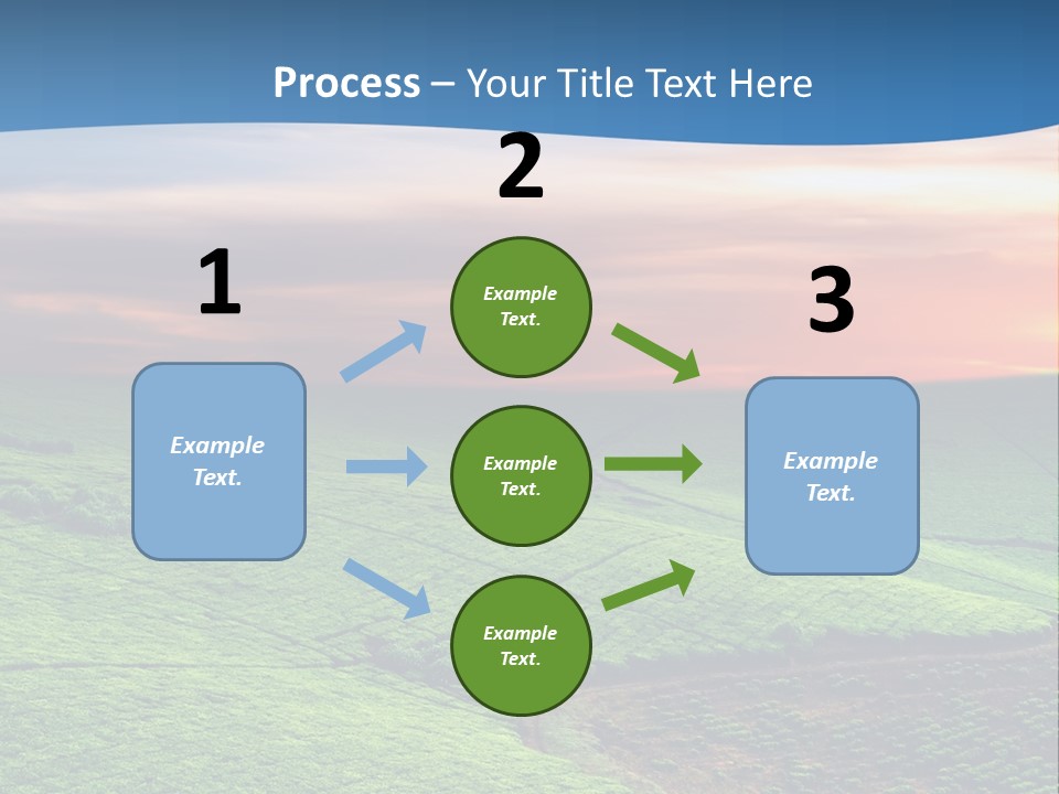 Tea Plantation In Uganda PowerPoint Template