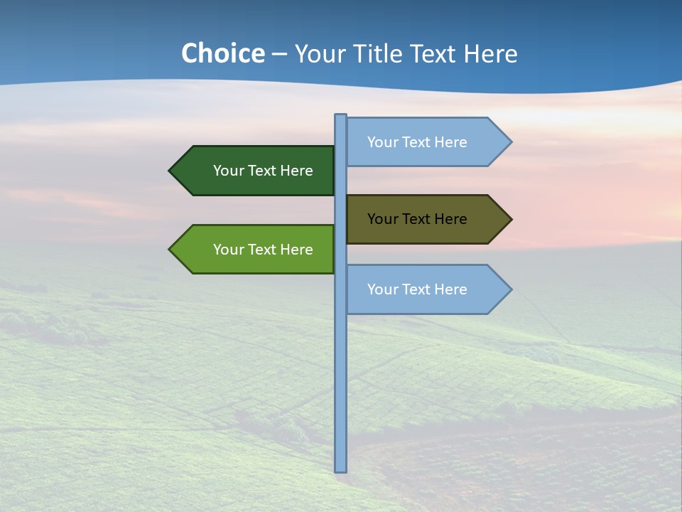 Tea Plantation In Uganda PowerPoint Template